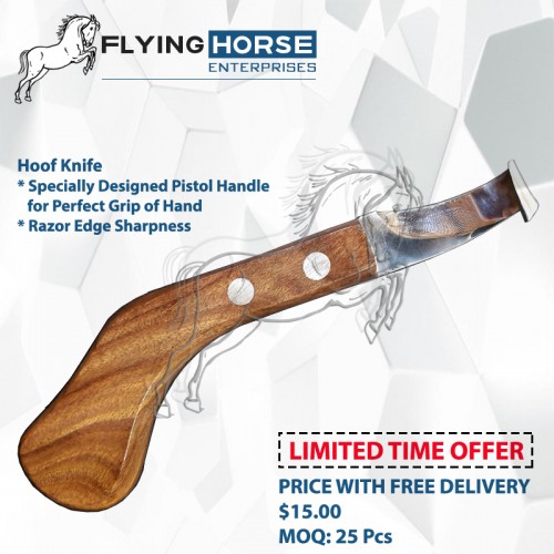 Pistol Hoof Knife